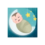 white noise for babies sleep android application logo